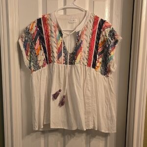 THML Multicolor Embroidered Blouse